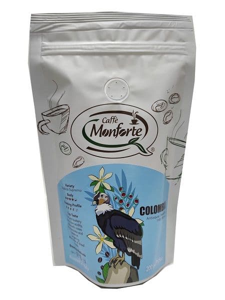 Caffe Monforte Retail Line Single Origin Colombia Specialty