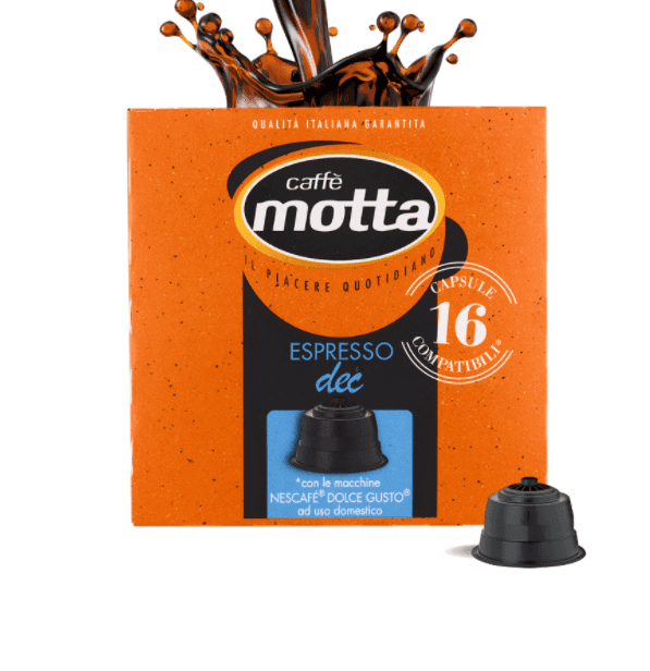 Caffe Motta Dolce Gusto Capsules Espresso Decaffeinated