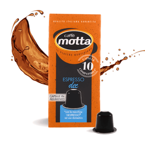 Caffe Motta Nespresso Capsules Espresso Decaffeinated