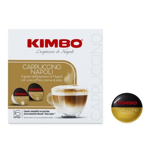 Kimbo Cappuccino Napoli - Nescafé® Dolce Gusto®* compatible coffee capsules
