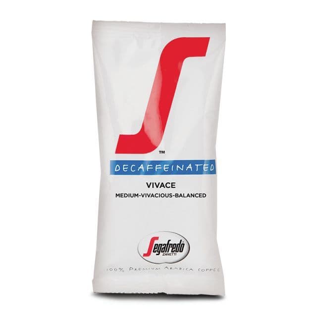 Segafredo Zanetti® Vivace Decaf - Medium Roast - Ground Coffee - Frac Pack - 2.5 oz Bags (Pack of 42)