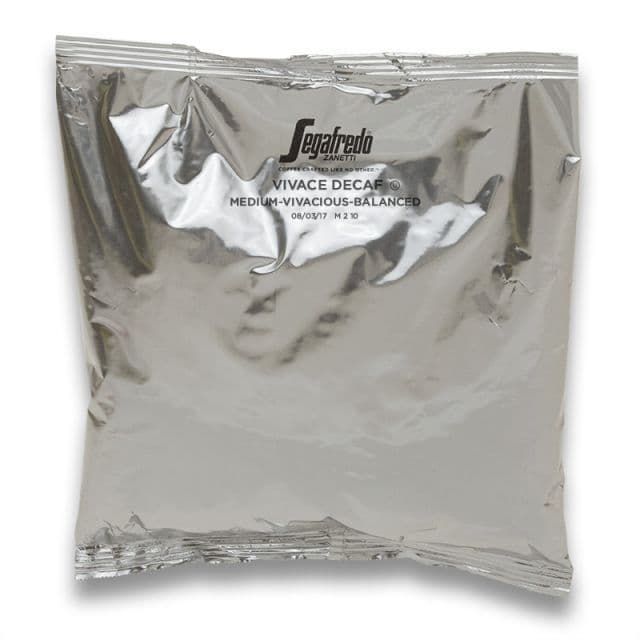 Segafredo Zanetti® - Vivace™ Decaf - Medium Roast - Whole Bean Coffee - 2lb Bags (Pack of 6)