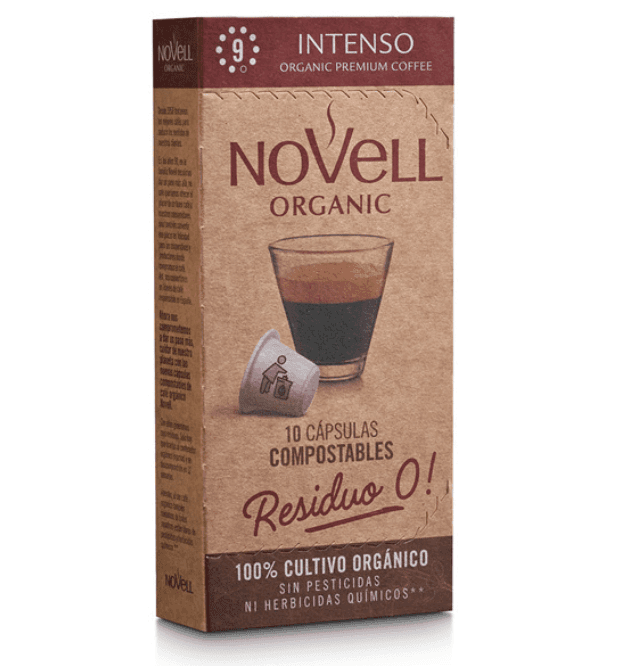 Novell Capsules Nespresso Zero Waste Intenso