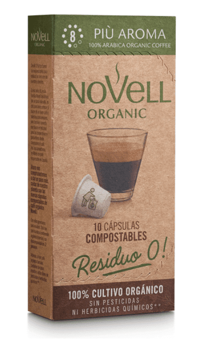 Novell Capsules Nespresso Zero Waste Più Aroma