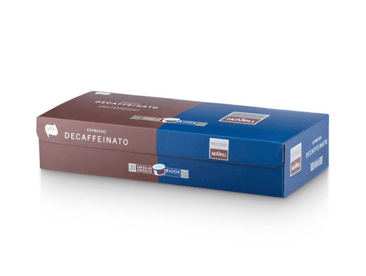 Novell Capsules Professional Biodegradable Decaffeinato