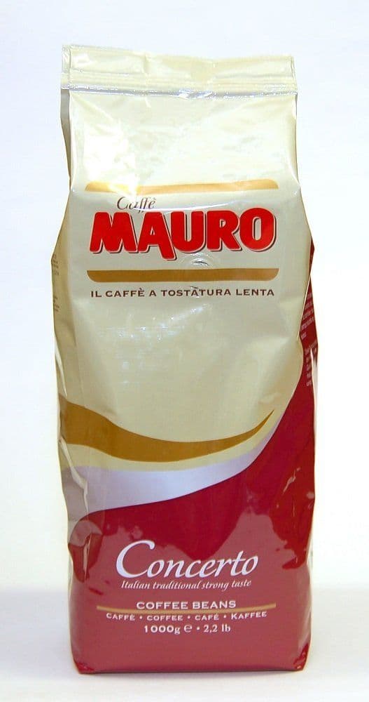 Caffe Mauro - Concerto Coffee Beans 2.2lb (2 Pack)