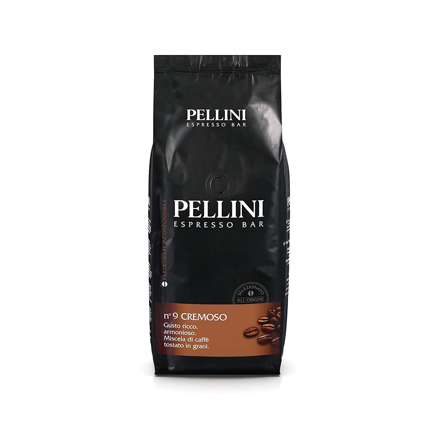 Pellini No.9 Cremeso Roasted Coffee Beans 1kg