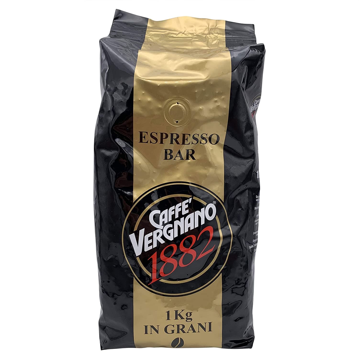 Caffè Vergnano | Italian Coffee | Caffè Vergnano 1882, Espresso Beans | Coffee Espresso | 35.27 Ounce Total Weight