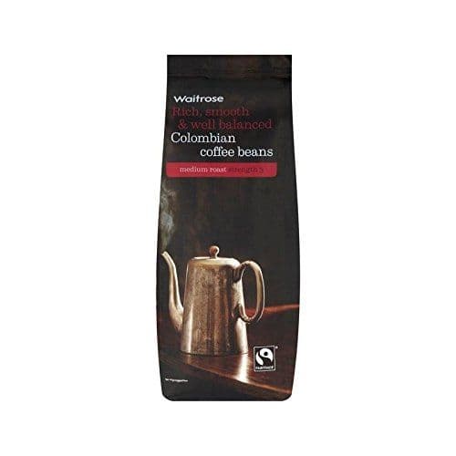 Colombian Coffee Beans Waitrose 454g - Pack of 2