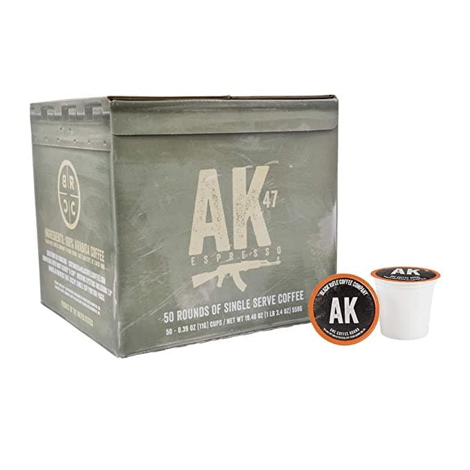 AK-47 Espresso Blend Coffee Rounds