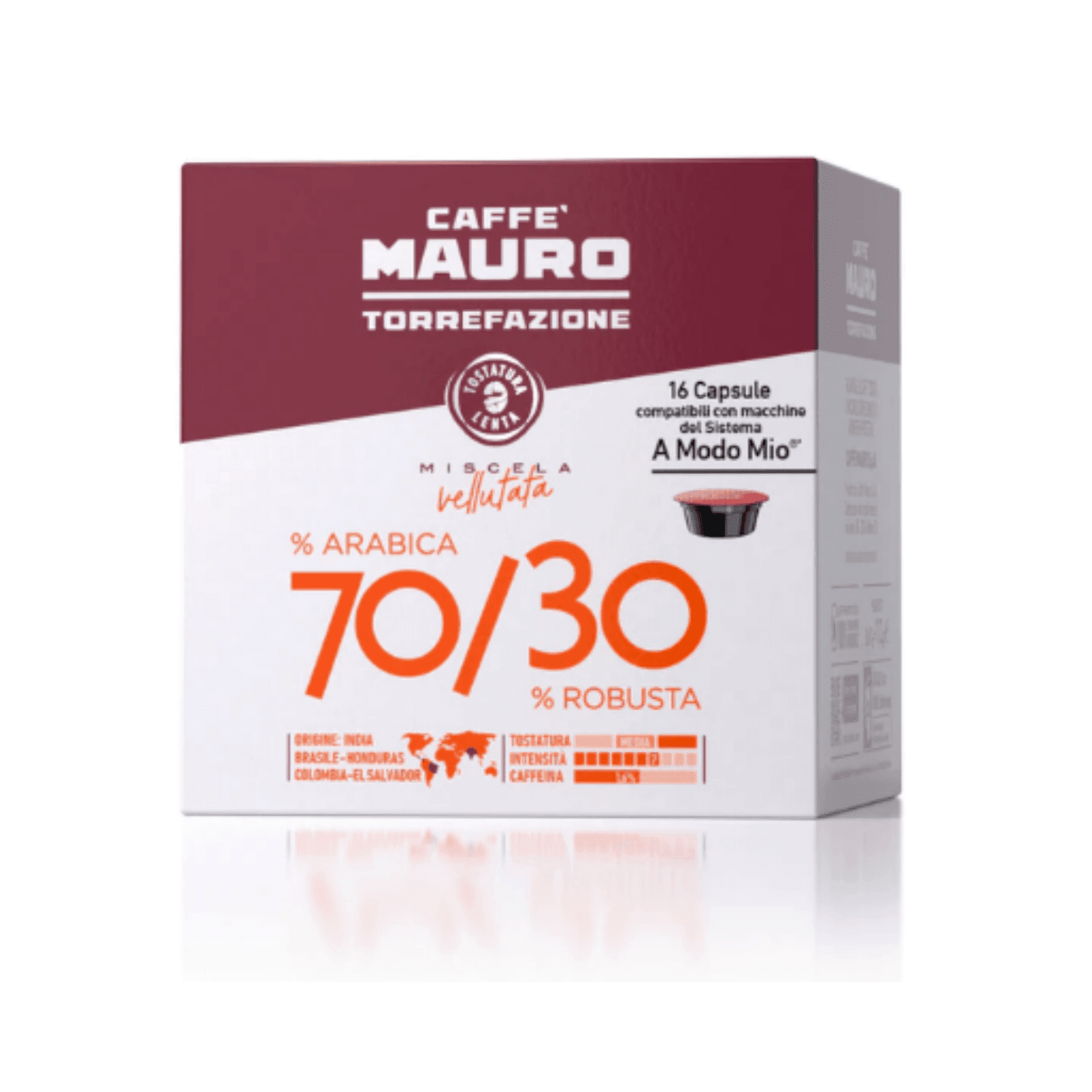 COFFEE MAURO COMPATIBLE A MODO MIO 70% ARABICA - 30% ROBUST