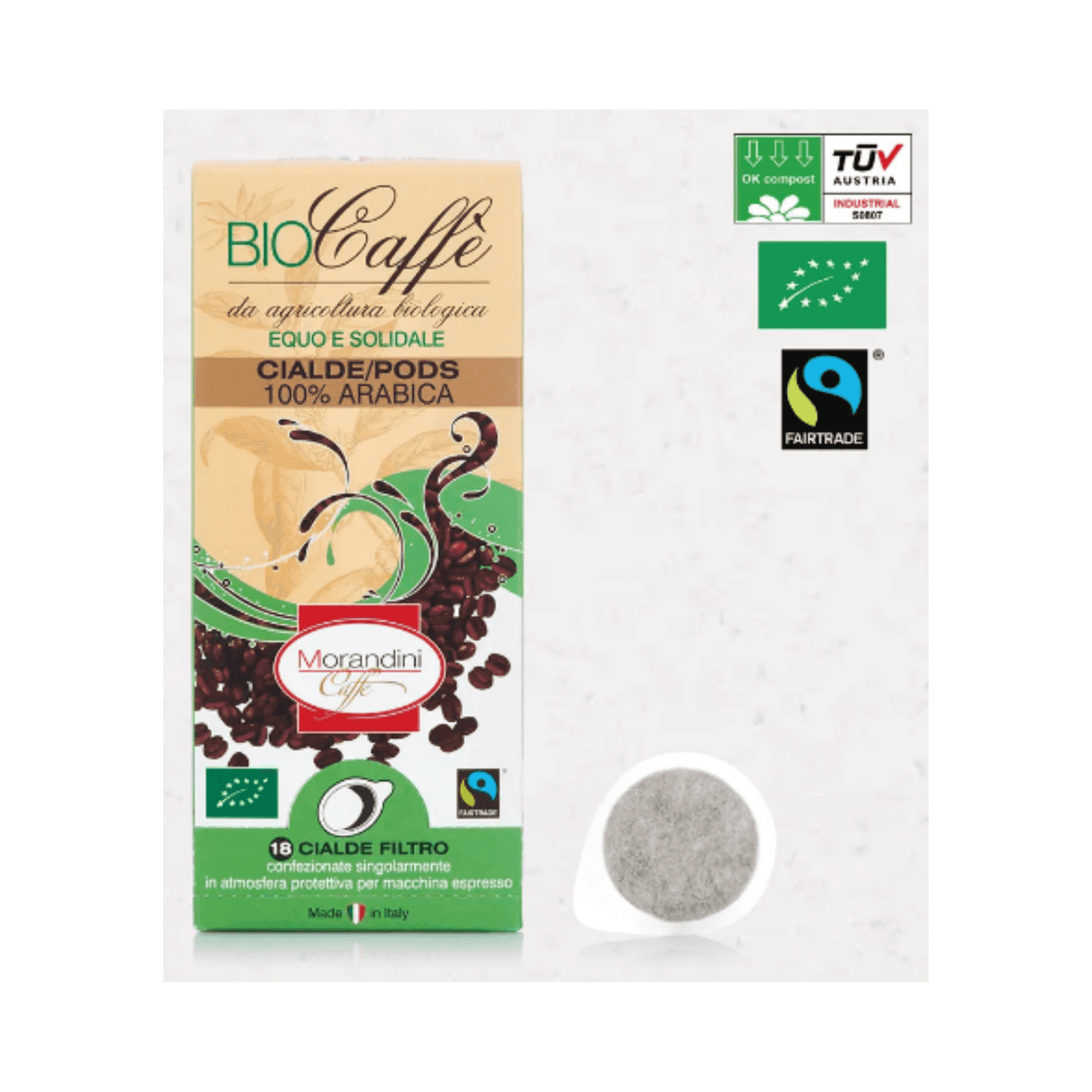 Biocaffè Fairtrade - Pods